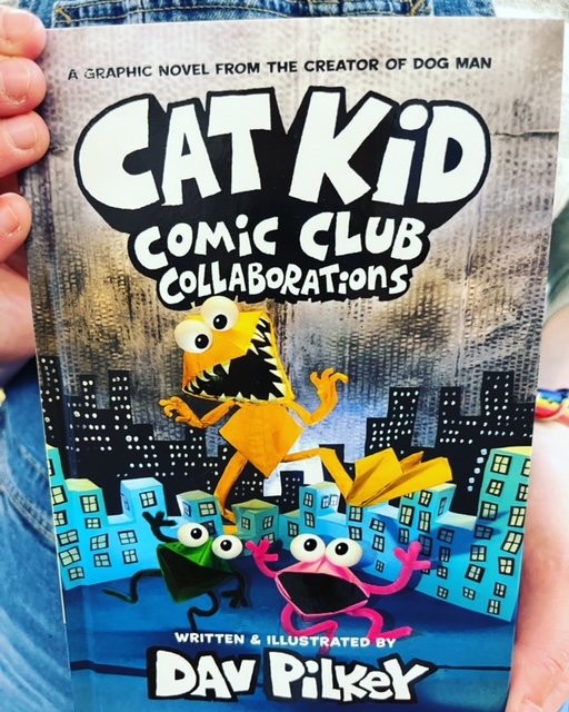 Just purrfect ... Cat Kid Comic Club Collaborations is out today and it's a fun and furry adventure. We have a copy for you @CBWHaverford @GraphixBooks @Scholastic @ScholParents