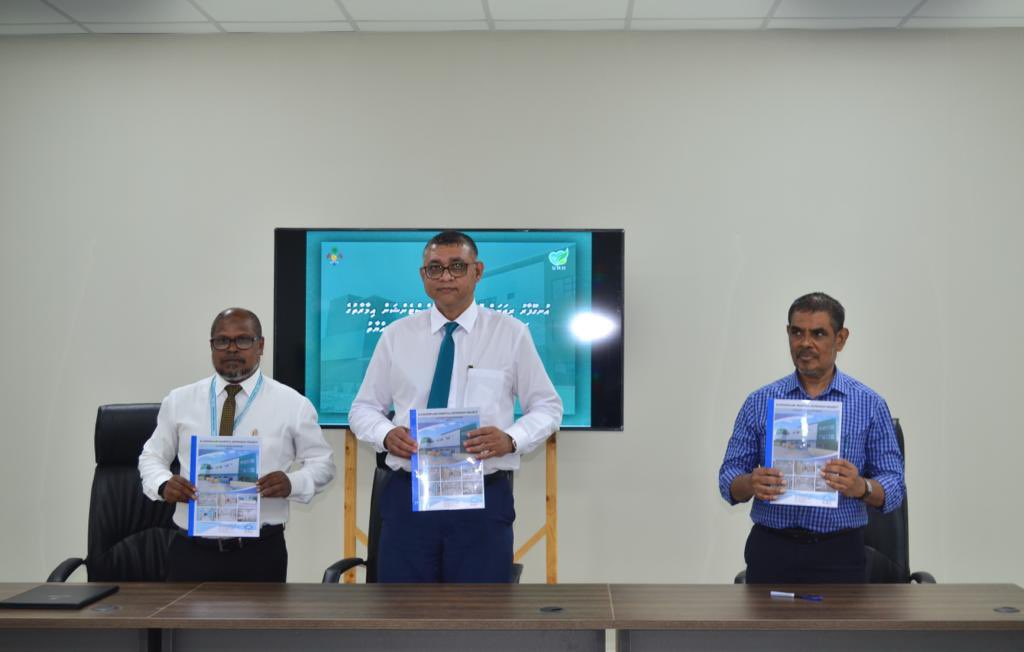 އުނގޫފާރު ރީޖަނަލް ހޮސްޕިޓަލްގެ އެކްސްޓެންޝަން އިމާރާތުގެ މަސައްކަތް ނިންމާ އެލިޔާގެ ފަރާތުން މިނިސްޓްރީ އޮފް ހެލްތު އަދި އުނގޫފާރު ރީޖަނަލް ހޮސްޕިޓަލާއި އިމާރާތް ހަވާލުކުރުން <a href="/urh_mv/">Ungoofaaru Regional Hospital</a>