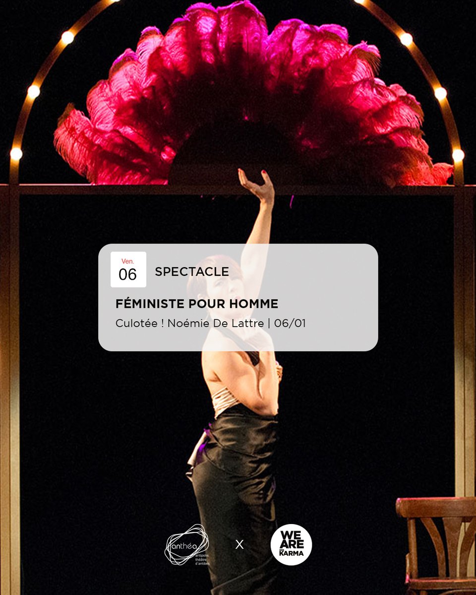 Pour la 7ème année consécutive, le groupe Karma Communication est partenaire mécène du théâtre Anthéa 🎭

Nous avons le plaisir de convier nos partenaires à une sélection de pièces cultes et de prestige !

#théâtre #anthea #partenaire #agencedecommunication #agencekarma #