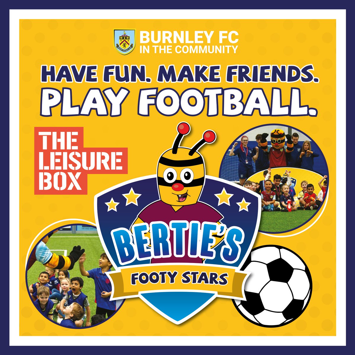 Burnley FC in the Community Football Development tweet media
