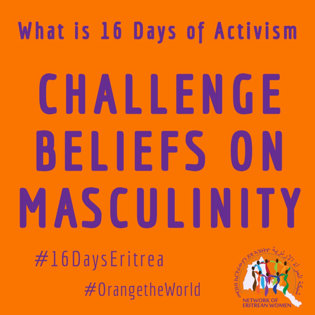 NetworkEriWomen's tweet photo. Day 5 of #16Days of Activism against Gender-based violence.

#16Days
#16DaysEritrea
#16daysofactivism 
#16daysofactivismagainstgenderbasedviolence https://t.co/3asVdxWBbz