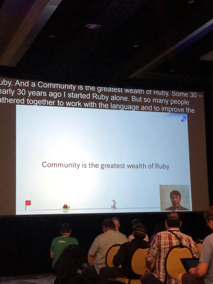 yukideluxe's tweet image. Yes! 💯 #RubyConf2022