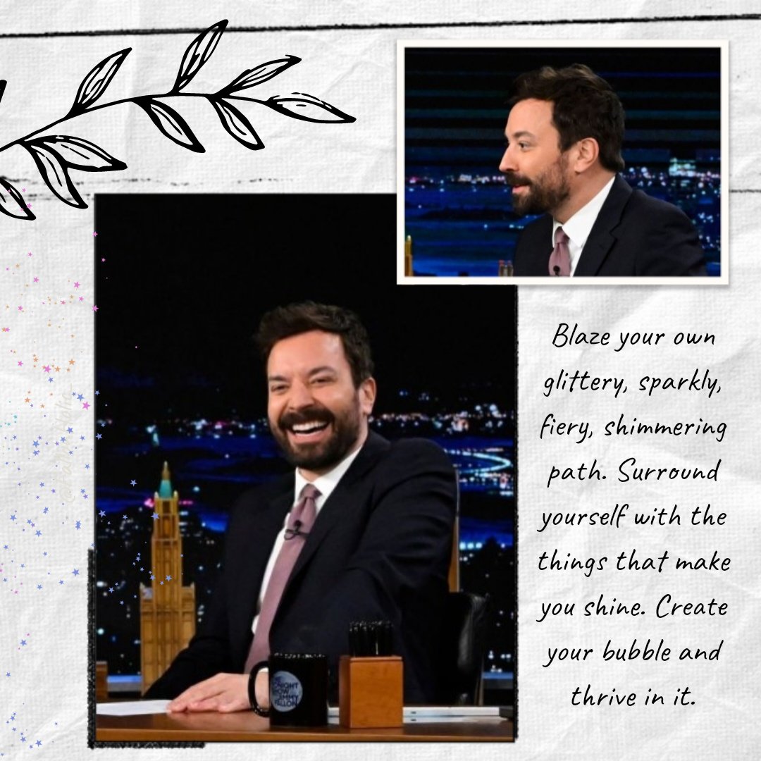 New daily fanedit dedicated to <a href="/jimmyfallon/">Jimmy Fallon</a> . Most of the quotes have absolutely nothing to do with him.