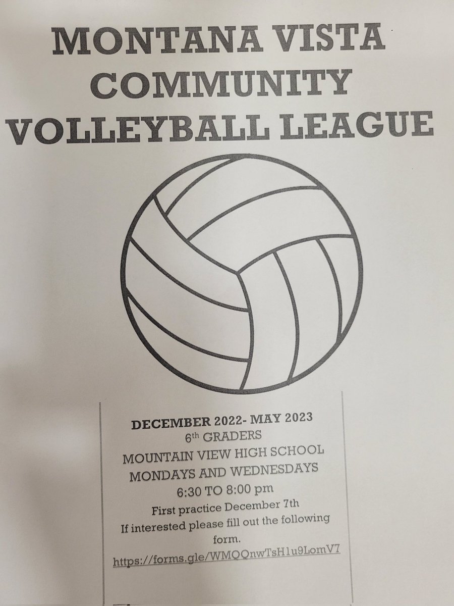 Coach Torres (@laura63512976) on Twitter photo If you are interested please fill out the form.
forms.gle/WMQQnwTsH1u9Lo…
<a href="/MVJVVolleyball/">JV Volleyball</a> <a href="/VolleyballMvhs/">MVHS VOLLEYBALL</a> @RTMVHS @OliverAP_EMMS If you are interested please fill out the form.
forms.gle/WMQQnwTsH1u9Lo…
<a href="/MVJVVolleyball/">JV Volleyball</a> <a href="/VolleyballMvhs/">MVHS VOLLEYBALL</a> @RTMVHS @OliverAP_EMMS