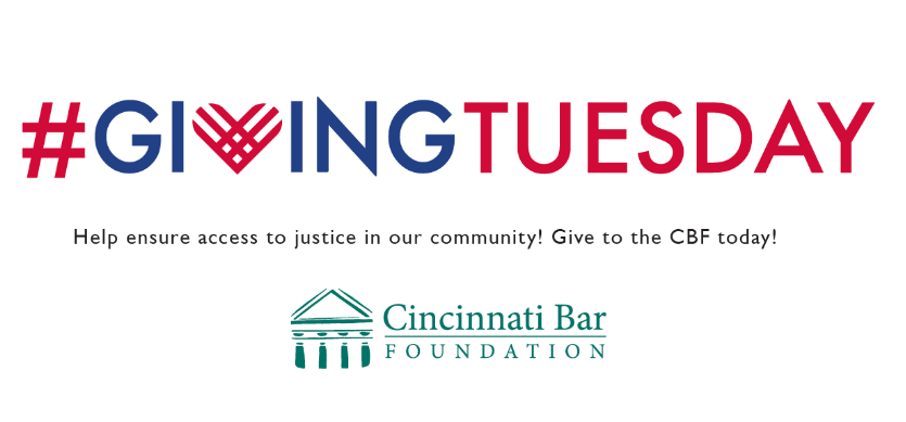 It's #GivingTuesday! The CBF supports organizations in our community that support access to justice. Give to this worthy cause today! cincinnatigives.org/organization/C…