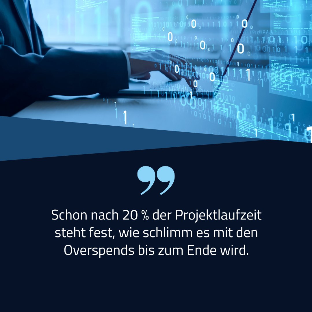 Im Journal of Empirical Software Engineering ist ein Artikel erschienen, in dem wir empirisch ordentlich auswerten, wie die Entwicklung von Aufwänden in den frühen Phasen von Projekten mit Overspends am Ende zusammenhängt. 👉 rdcu.be/c0sHF