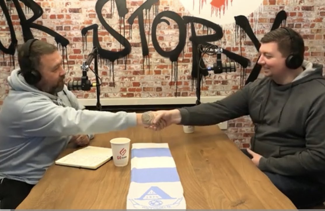 1874_podcast's tweet image. 🔵⚪️ Episode 9 ⚪️🔵
@GrahamVance 

Live on YouTube youtu.be/RjxEsFjLlc0

@ArthurlieFC @Arthurlieu20s @barrheadyouthfc @eliftsystems @G4Claimsltd @_jamjarpaisley @Timetotackle @Untangle__ @TerraceEdition @ClubShopDirect