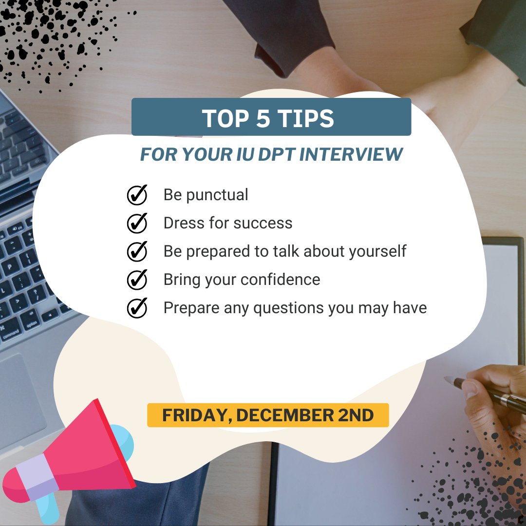 IU Department of Physical Therapy tweet media