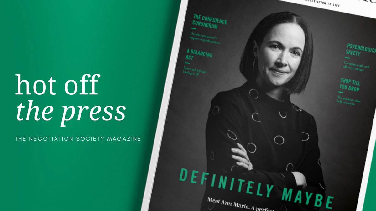 tgpnegotiation's tweet photo. Brand new: The tenth issue
This latest issue (number ten!) is themed around psychology and recession, and is jam-packed full of insightful and inspiring articles, with negotiation woven throughout. 

https://t.co/IPSzy2FEIw https://t.co/B75dg9Juph