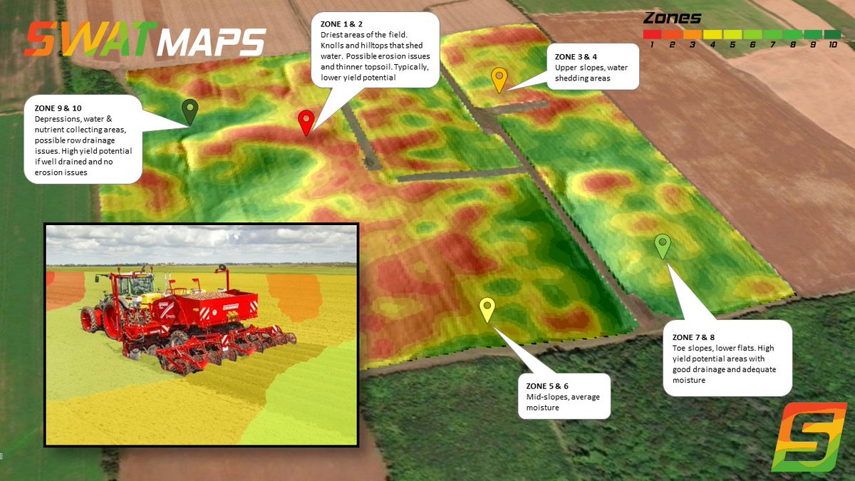 Variable Rate Potato Planting - a thread

With results from 2 yrs of trials across:
- 6 fields
- 5 varieties (Mountain Gem, Russet Burbank, Alverstone Russet, Clearwater and Waneta)
- 216 10ft strips
- 6000 lbs of harvested/graded potatoes

 as part of my PhD project at UPEI: