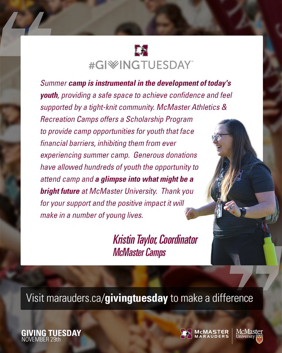 McMaster Recreation tweet media
