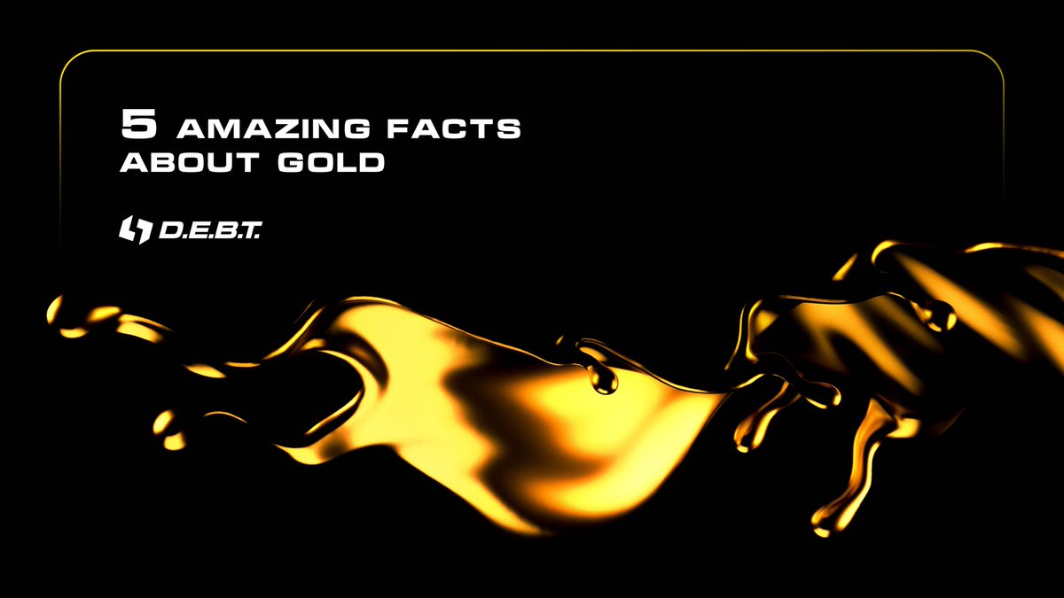 Chrysalis_Web3's tweet photo. What do you know about gold? ๐ค
๐ Fun facts:
๐ธ gold comes from meteorites
๐ธ itโs non-toxic
๐ธ itโs rarer than diamonds
๐ธ itโs odorless
๐ธ itโs not the most expensive metal!
Learn more about D.E.B.T. today!
#DEBT #NodeSoftwareLicense #license #mining #XPLR #crypto #debtbox https://t.co/9Vwh854QSL