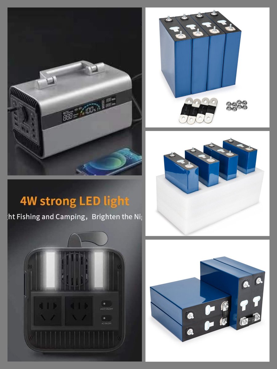 From LiFePo4 battery cells to portable power station, Solar energy storage system and inverters and so on.⚡️⚡️
A long time supply of electricity, better to enjoy life☀️
#LifePO4battery #lifepo4battery #lithiumbattery #lifepo4 #solarbattery #energystoragebattery #battery