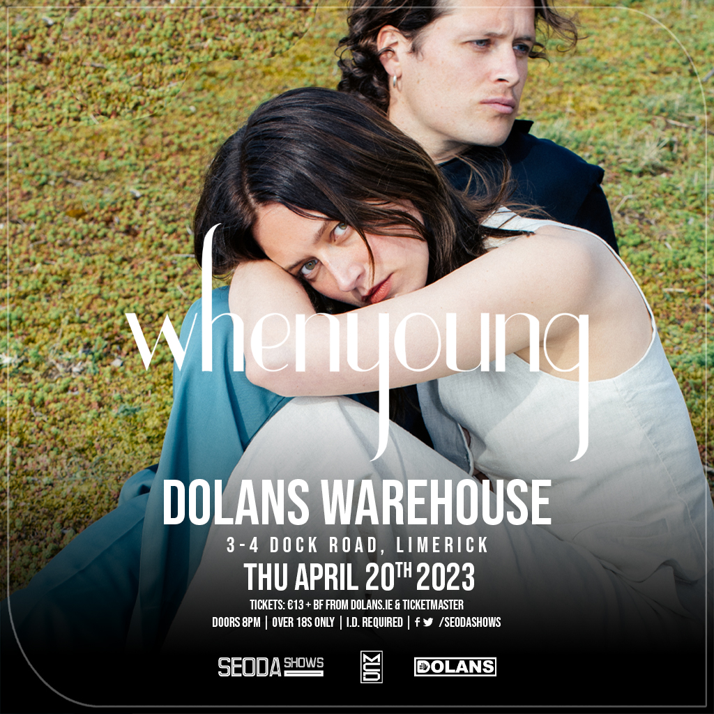 mydolans's tweet photo. ***SHOW ANNOUNCEMENT***
whenyoung proudly presented by Seoda Shows
Dolans Warehouse 
April 30th 
Tickets on sale Wednesday Nov 30th from https://t.co/6FbliPc1oj and https://t.co/ww8bGSnvFx 

#whenyoung #limerick #dolanslimerick #seodashows #hometownshow https://t.co/qvac1nBQrY