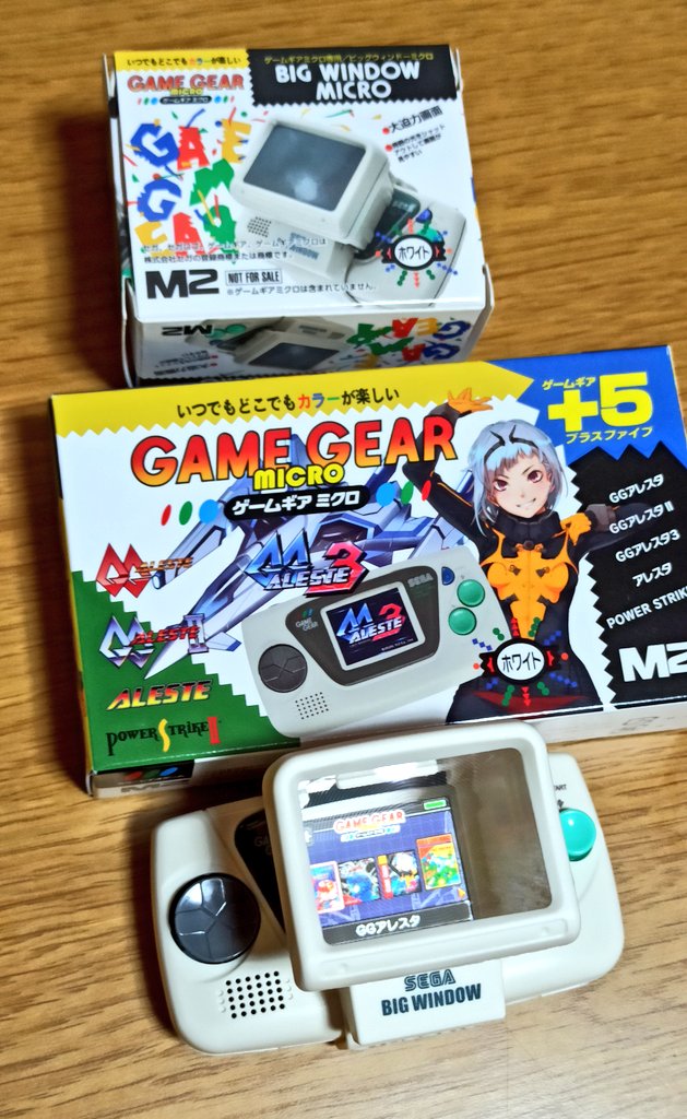 TheCotori's tweet photo. ใขใฌในใฟ้ข็ฝใ
#Aleste #ใขใฌในใฟ #Gamegearmicro #ใฒใผใ ใฎใขใใฏใญ #sega #ใปใฌ #ใณใณใใคใซ https://t.co/Q1TbAA1IcW