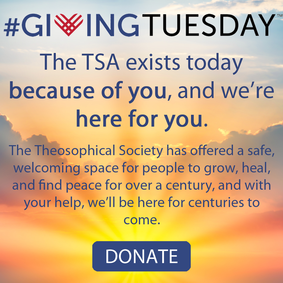 theosophical.org/donate #GivingTuesday2022