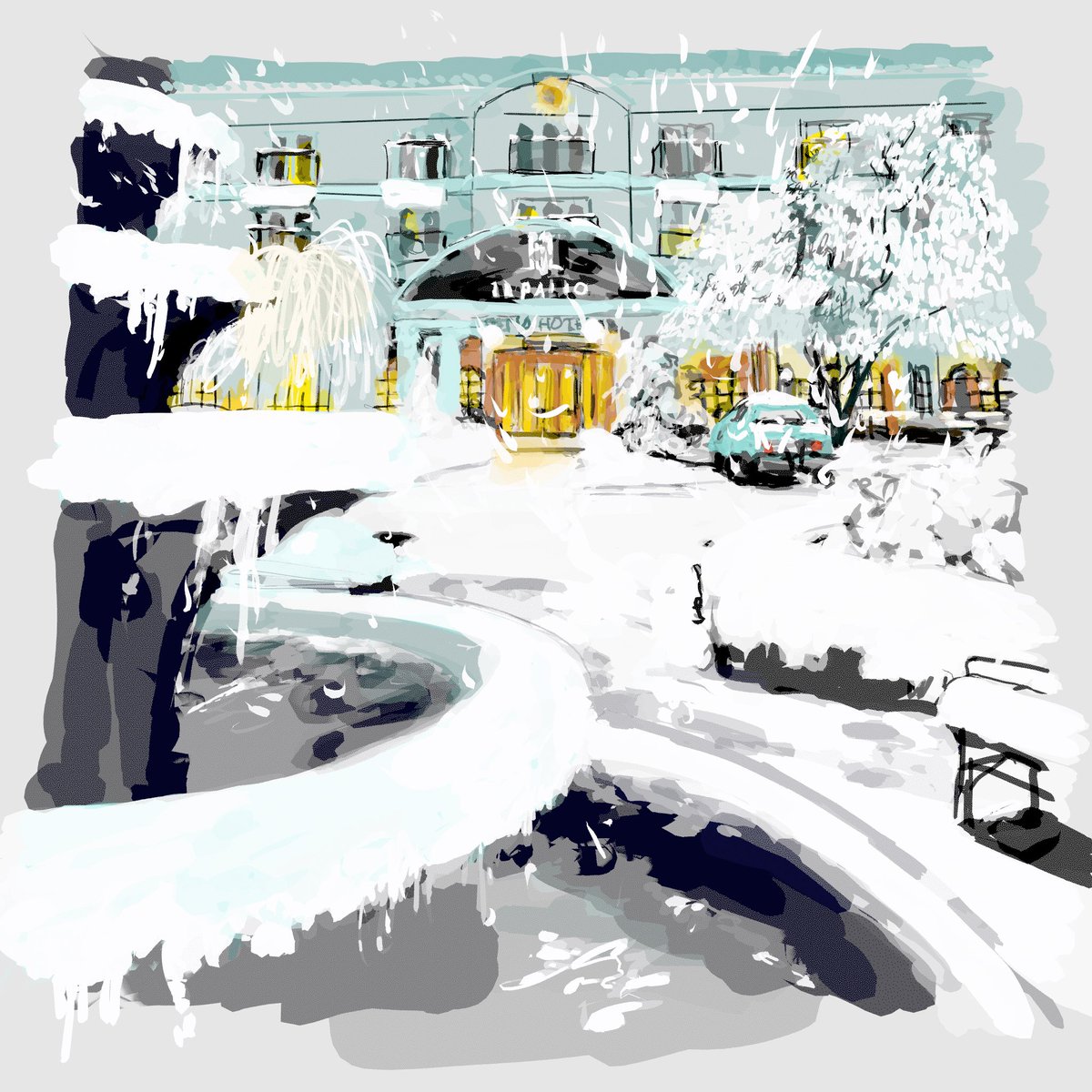 <a href="/Il_Palio/">Il Palio</a> <a href="/SienaHotel/">Siena Hotel</a>   a winter memory.  Happy Holidays to my Il Palio friends.