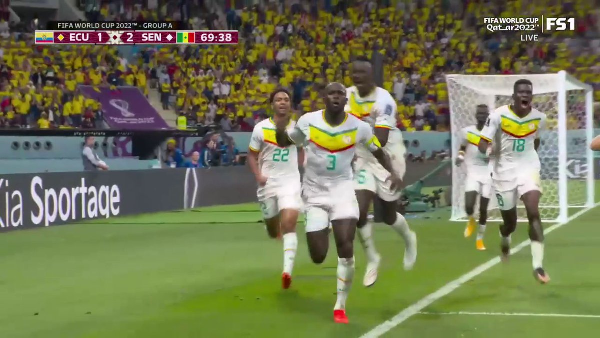 Ecuador vs Senegal / Twitter