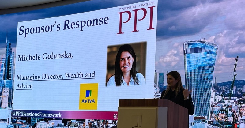 AvivaBusiness's tweet photo. Great to be part of today's launch event for @PPI_Research's first UK Pensions Framework report.
Aviva's Michele Golunska and Emma Douglas were there to discuss the importance of the report for pensions savers across the UK.
Take a look at the report π
#PPIPensionsFramework
