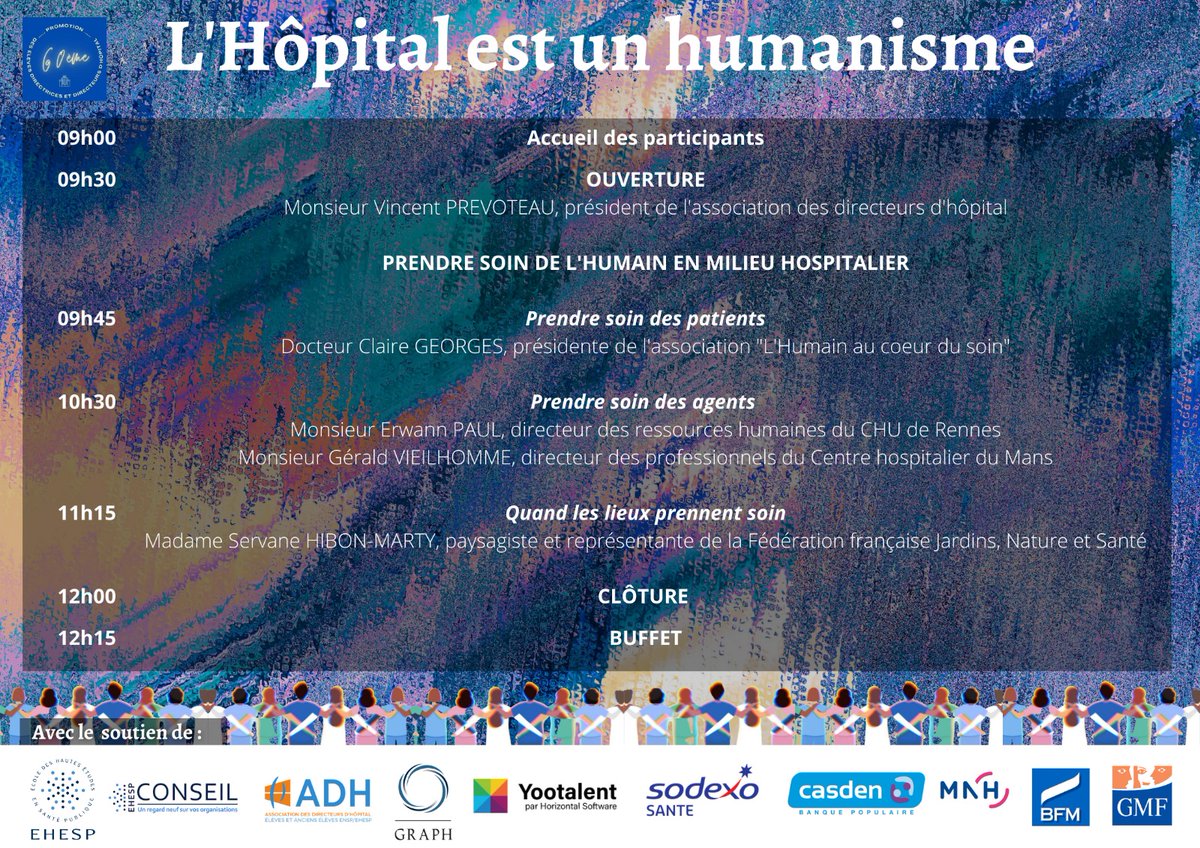 Voici le programme de notre séminaire ✍️

Il reste encore quelques places n'hésitez pas à vous inscrire !