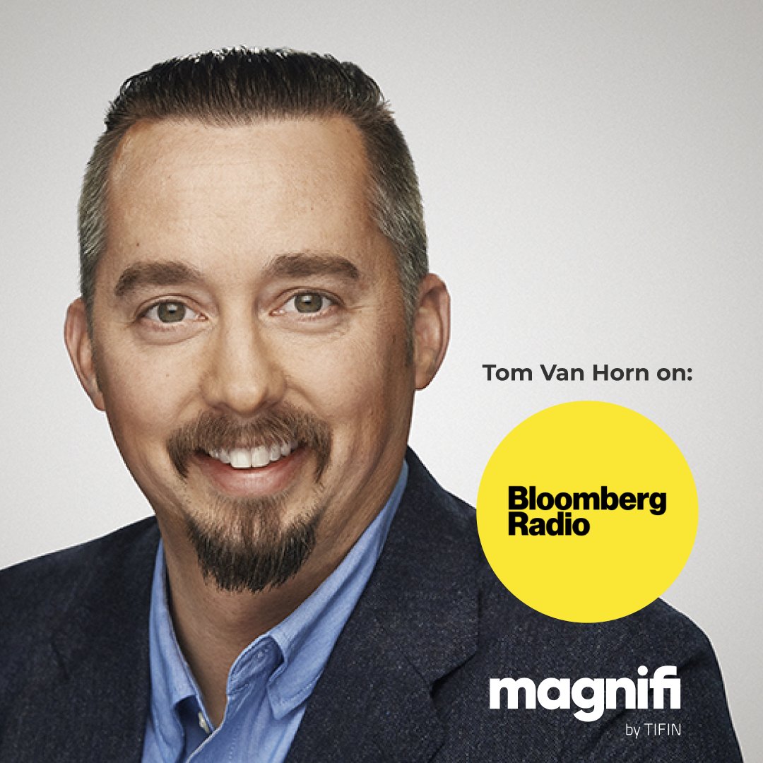 DiscoverMagnifi's tweet photo. "Think of it as Siri or Alexa went to investment school, got a CFA, and is now your investment advisor.” Did you catch Magnifi Chief Product Officer Tom Van Horn on @BloombergRadio talking about our Magnifi Personal investing assistant? Listen here: https://t.co/8GUSaQXFIW https://t.co/tPm95ghBIM