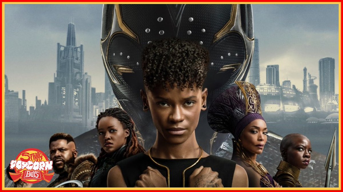 StinkyPodcast's tweet photo. #ICYMI This week we checked out #BlackPanther2! 

Spotify ▶ https://t.co/hbpap98azH
Apple ▶ https://t.co/8YSWGr2Pi6
YouTube ▶ https://t.co/p8tzJFzfNL https://t.co/S9qNTxMRXD