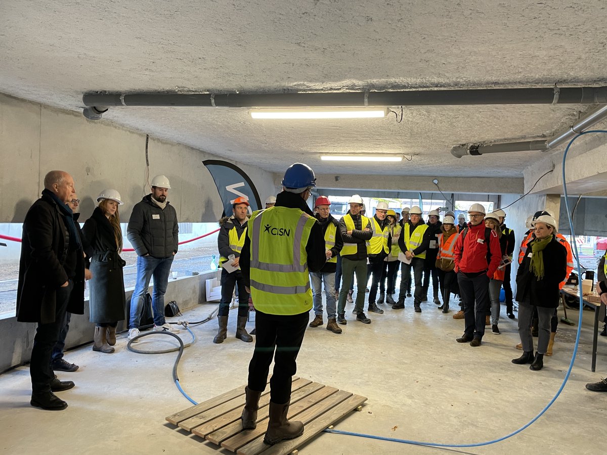 GroupeCISN's tweet photo. Une matinée sur les chantiers phares du CISN !🏗
✔ Visite de ORIGINE @VilleStNazaire  &amp; KENKIZ @villedeguerande avec @NOVABUILD_
✔ 40 professionnels de l'immobilier pour bien comprendre nos 2 projets emblématiques.⤵ https://t.co/6sOhSkQIfd
