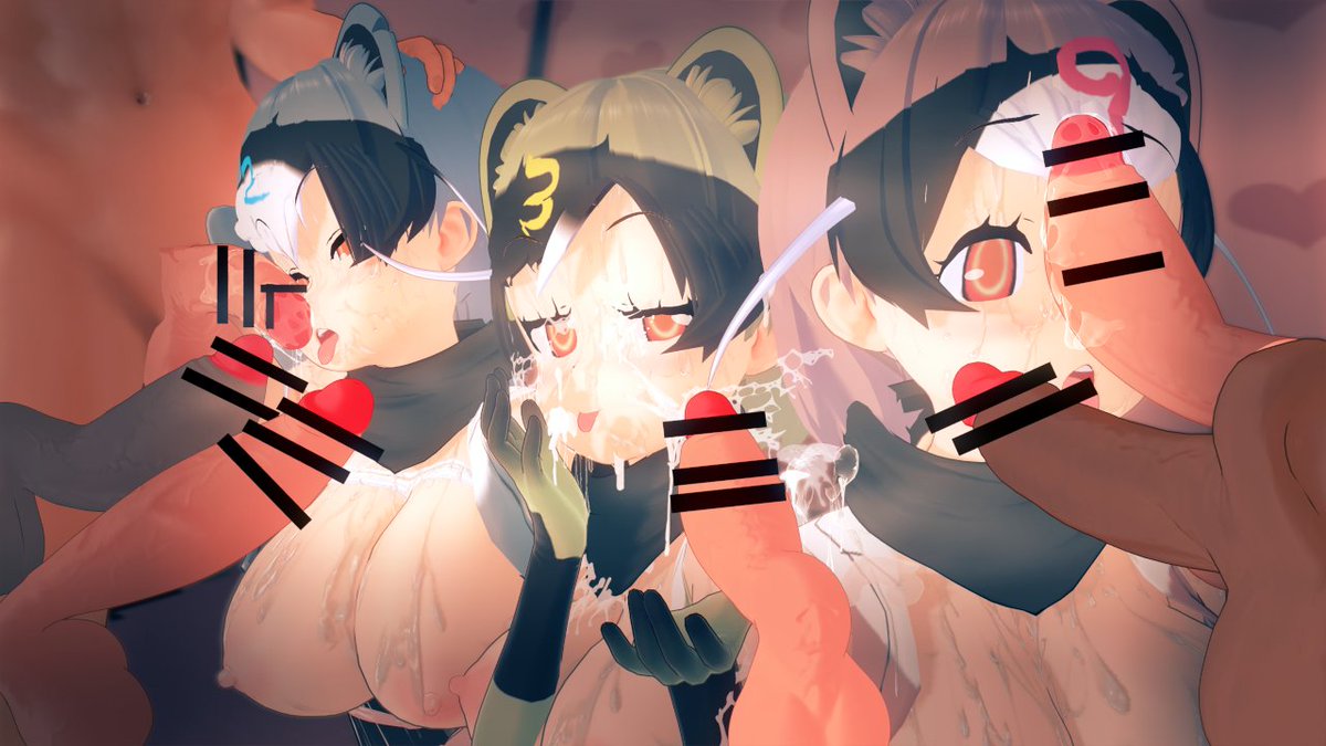 カマイタチ三姉妹のエッチサービス (2/3) 