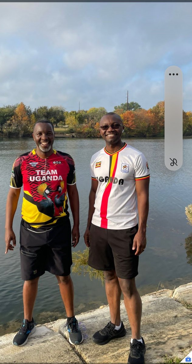 wekesa_amos's tweet photo. True, this morning @Andrewwegoye and I went to Jog off the Texas BBQ this morning. 

We did 1hr 30minutes! And now ready to do business! We are Team Uganda! 

Team Uganda Tshirt got me into a very nice conversation with a kenyan guy yesterday and I got good leads and ideas. https://t.co/NzKbFgYOXk