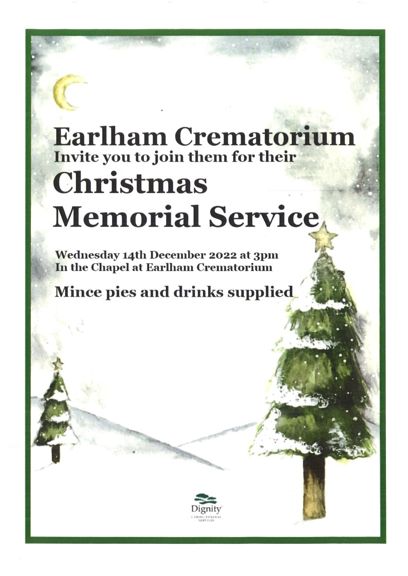 EatonChrist's tweet photo. Patrick will be leading this Christmas memorial service. There will be a collection for Nelson's Journey @nelsonsjourney https://t.co/xKKNJmeEkM