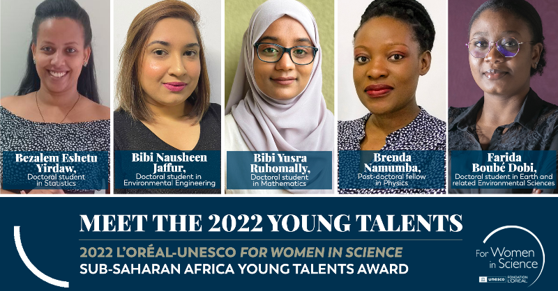 FondationLOreal's tweet photo. Meet 20 women who, along with their work, represent a beacon of hope and ambition for many young African girls, their countries and the world 🌍

We're proud to shine a light on the 2022 @FondationLOreal-@UNESCO Sub-Saharan Africa Young Talents Awards 👏 #ForWomenInScience