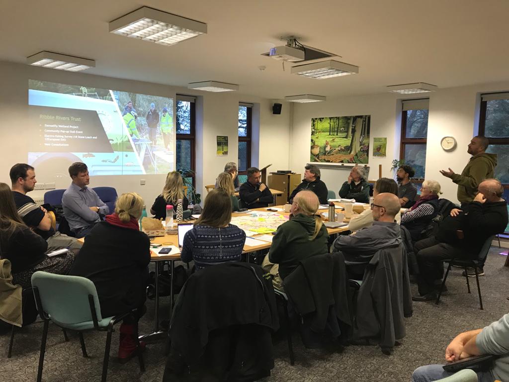 WLBC Rangers (@wlbc_rangers) on Twitter photo Proud of our <a href="/TawdFriends/">Friends of Tawd Valley</a> speaker Mike today. A true public speaker who's enthusiasm is infectious. 
#RiverDougieChristmasMeeting
<a href="/DouglasPilot/">Douglas Catchment</a> <a href="/TawdFriends/">Friends of Tawd Valley</a> <a href="/Westlancsbc/">West Lancashire Borough Council</a> <a href="/EnvAgencyNW/">Env Agency NW</a> <a href="/ParkTawd/">Tawd Valley Park</a> <a href="/Flickamatuta/">Mike Flaherty</a> <a href="/Lancswildlife/">Lancashire Wildlife Trust</a> <a href="/unitedutilities/">United Utilities</a> <a href="/ChorleyCouncil/">Chorley Council</a> Proud of our <a href="/TawdFriends/">Friends of Tawd Valley</a> speaker Mike today. A true public speaker who's enthusiasm is infectious. 
#RiverDougieChristmasMeeting
<a href="/DouglasPilot/">Douglas Catchment</a> <a href="/TawdFriends/">Friends of Tawd Valley</a> <a href="/Westlancsbc/">West Lancashire Borough Council</a> <a href="/EnvAgencyNW/">Env Agency NW</a> <a href="/ParkTawd/">Tawd Valley Park</a> <a href="/Flickamatuta/">Mike Flaherty</a> <a href="/Lancswildlife/">Lancashire Wildlife Trust</a> <a href="/unitedutilities/">United Utilities</a> <a href="/ChorleyCouncil/">Chorley Council</a>