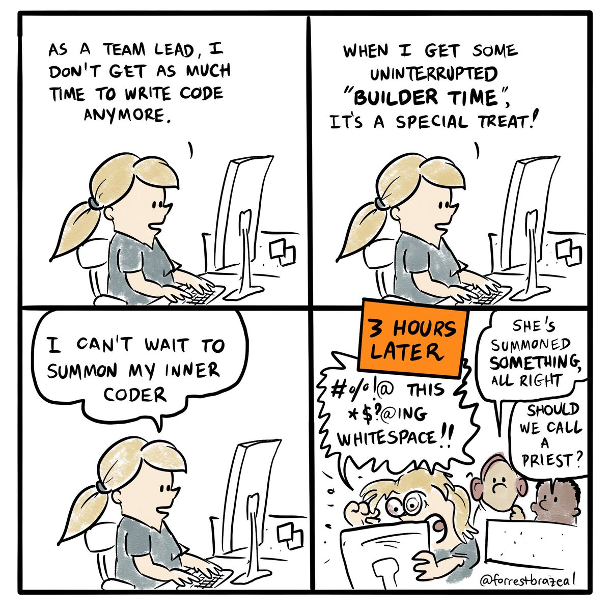 When engineering managers code