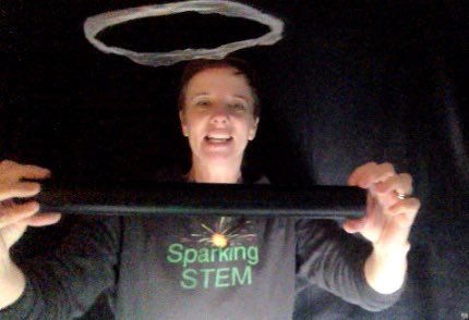 SparkingStem's tweet photo. Making things levitate as we learned about static electricity in Online STEM today! #STEM #homeed #onlinestem #STEMeducation #Science #onlinelearning https://t.co/FFM3cPi6DO