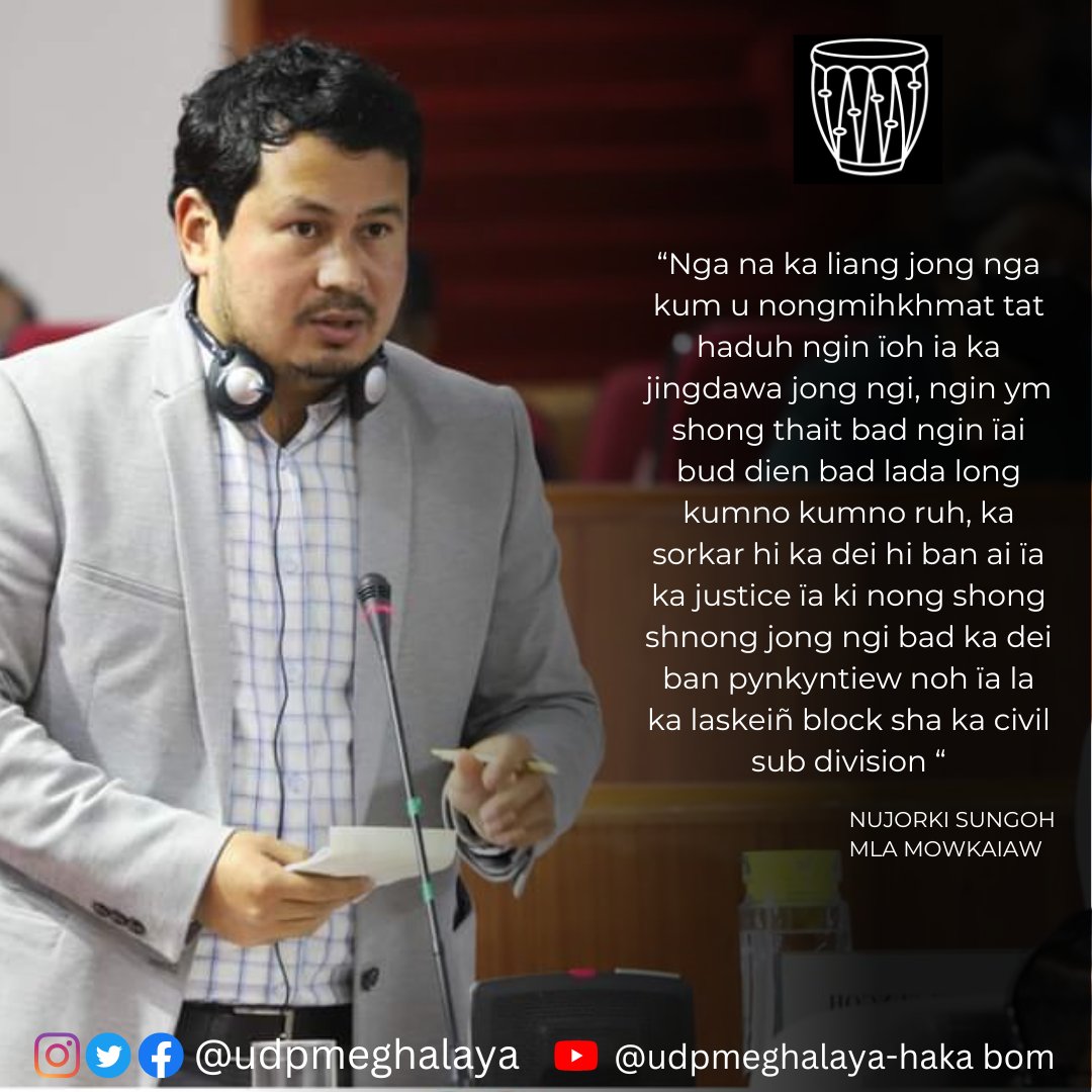 udpmeghalaya's tweet photo. News Headlines:
#khubor #kotkhubor #ladpathai #jingiap #death #mukroh #village #mowkaiaw #Constituency #nujorkisungoh #mla #2003 #talks #shillongmail https://t.co/9SybU7IXyl