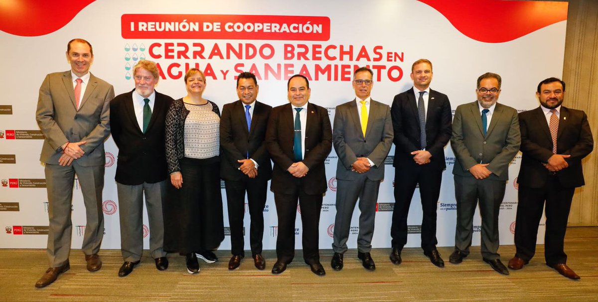 CPaniaguaCh's tweet photo. 🤝 ¡Unimos esfuerzos para cerrar brechas de saneamiento! Gracias a los países y agencias cooperantes que participaron en la primera reunión de cooperación internacional. Desde @viviendaperu reconocemos su esfuerzo y apoyo constante. https://t.co/PyBMhhSYm9