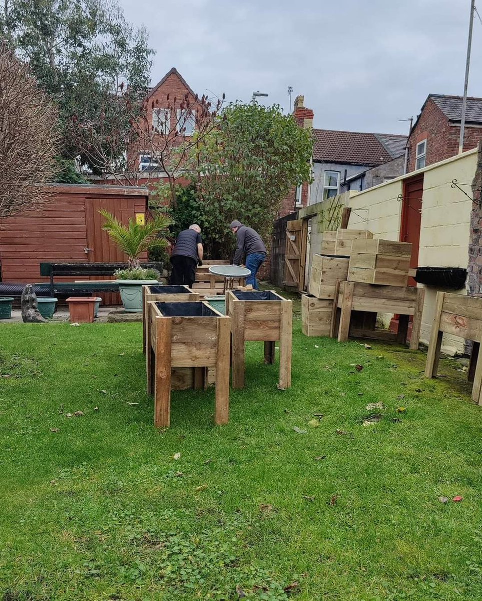 Great working with residents of church ward to start the process of creating a beautiful green community space. Love how little green spaces are popping up all over our town! Ta Billy for the amazing pallet furniture, Church Ward councillors, <a href="/BootleToolshed/">Bootle Toolshed</a> for planters + van