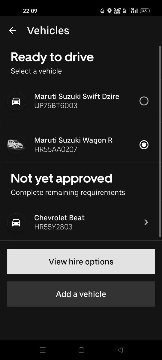 SumitCh997's tweet photo. @UberINSupport @prabhjeet_s This is my owner &amp; driver acount
My Booth of acount deactivated
My account not new vehicle add https://t.co/u9QGRHR47M