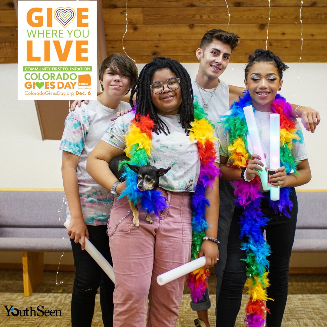 IT’S GIVING TUESDAY! 

Support YouthSeen, CampSeen, TransSeen, &amp; <a href="/blackprideco/">Black Pride Colorado</a> by clicking the link below! 

Link: lnkd.in/gMNTPJQG

What we can do on our own is important, what we can do together is extraordinary! ✨

We thank you! 💜

#youthseen #givingtuesday #CGD2022