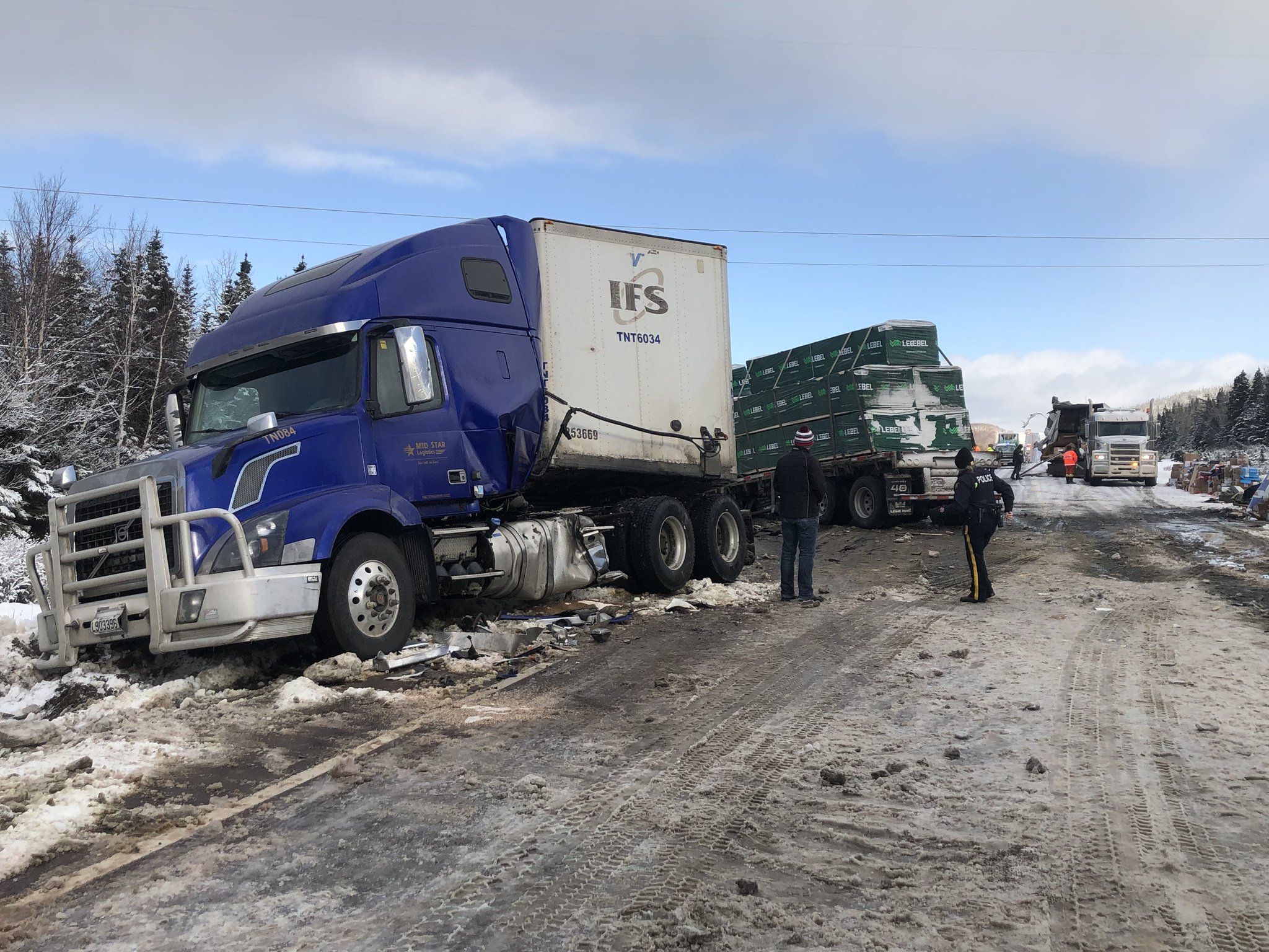 Don Bradshaw on Twitter "BREAKING RCMPNL estimates TCH near Birchy