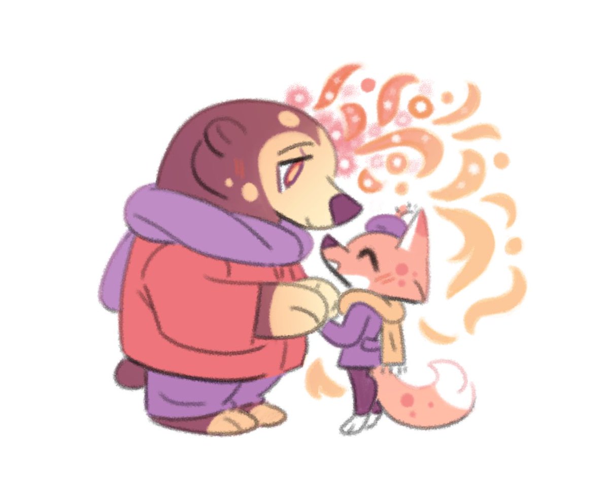 「A Sunbear spreading warmth in winter 」|Sam Daviesのイラスト