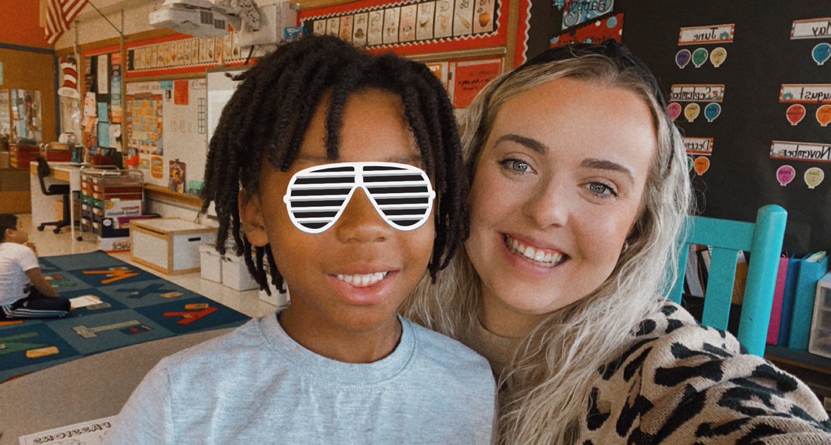 This guy made his growth goal in writing today and all he wanted as a celebration was a selfie with me.  Kids know how to make a teacher’s heart grow when we need it, don’t they? 🤍