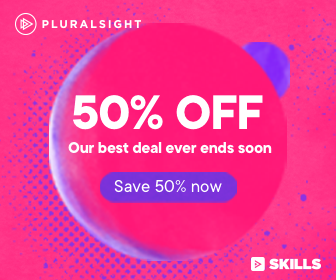 50% OFF!! - #CyberMonday SALE EXTENDED at  #Pluralsight!

Claim offer: pluralsight.pxf.io/c/2411843/1513…

One of the best eLearning portals out there, Pluralsight is offering Annual Subscriptions for $149!
 #datascience #tableau #python #machinelearning #SQL #powerbi #datafam #Azure #Excel