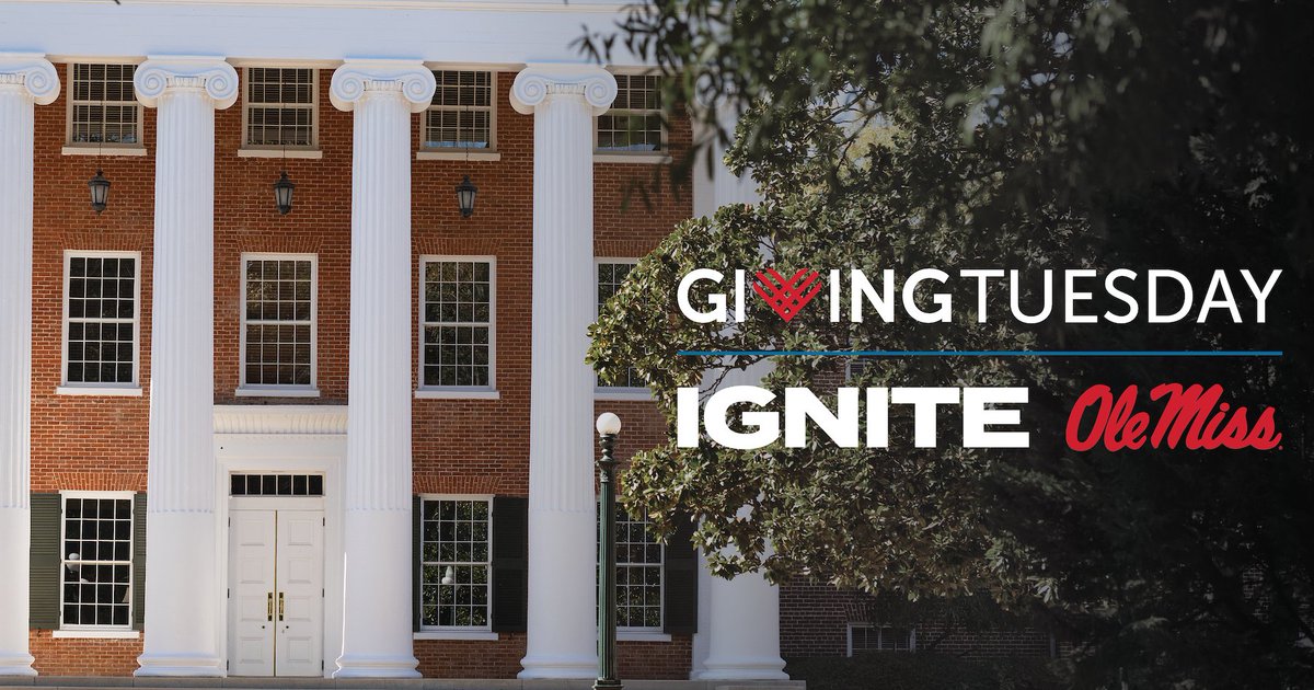OleMissIntl's tweet photo. It's #GivingTuesday! On this day of giving around the world, give to the #DisplacedStudents and #DisplacedScholars Fund @OleMiss. Your gift will transform lives and make a global impact! See link in bio to learn more about the project and give today through @OleMissGives! https://t.co/lDc9R8uwTv