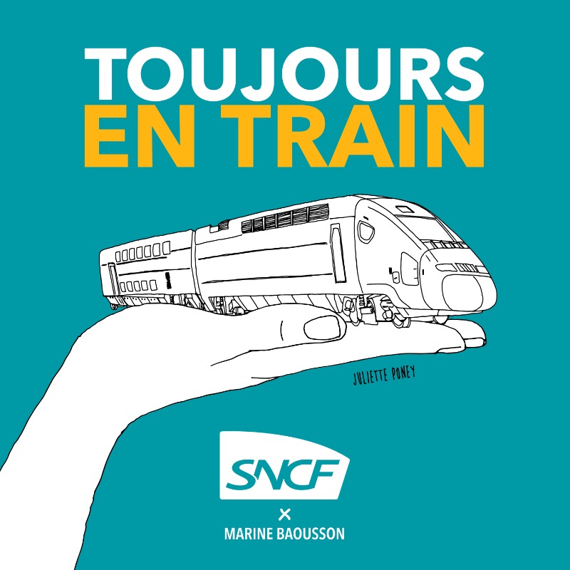 GroupeSNCF's tweet photo. Décarbonation, recyclage des voies &amp; des trains, énergies renouvelables, protection de la faune et de la flore : la SNCF est #ToujoursEnTrain d’agir pour l’écologie ! 🚄🌳

Découvrez comment le Groupe s'engage dans notre nouvelle série de 6 podcasts réalisée par @marinebaousson👇