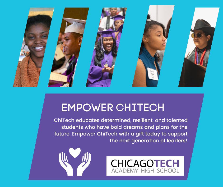 We are a community deeply committed to breaking racial & gender barriers that exclude our students from conversations, jobs, & opportunities in the STEM industry. Join us this #GivingTuesday in making a gift to change the face of STEM. Donate at chitech.org/empower
