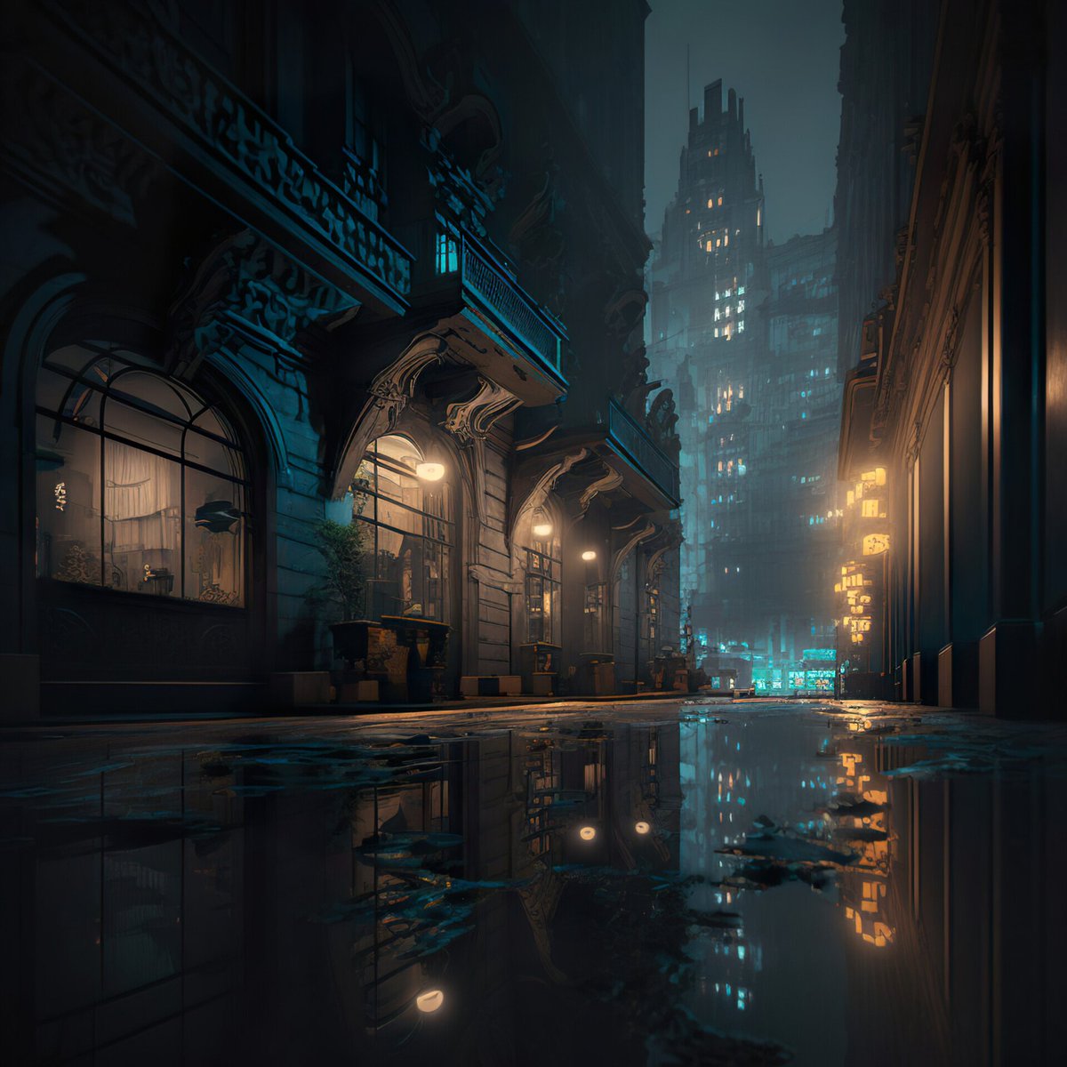 DeepVoyage_Ofc's tweet photo. Night City Center
(for more details, read the description)
#Digital2D #Art #digitalarts #conceptart #Dark
#obscure #Realistic #Detailed #environmentconceptartanddesign #environment #cityenvironment #nightcityenvironment #raytracing #AIart #AIdigitalart #illustration https://t.co/nbvL8xQFv3