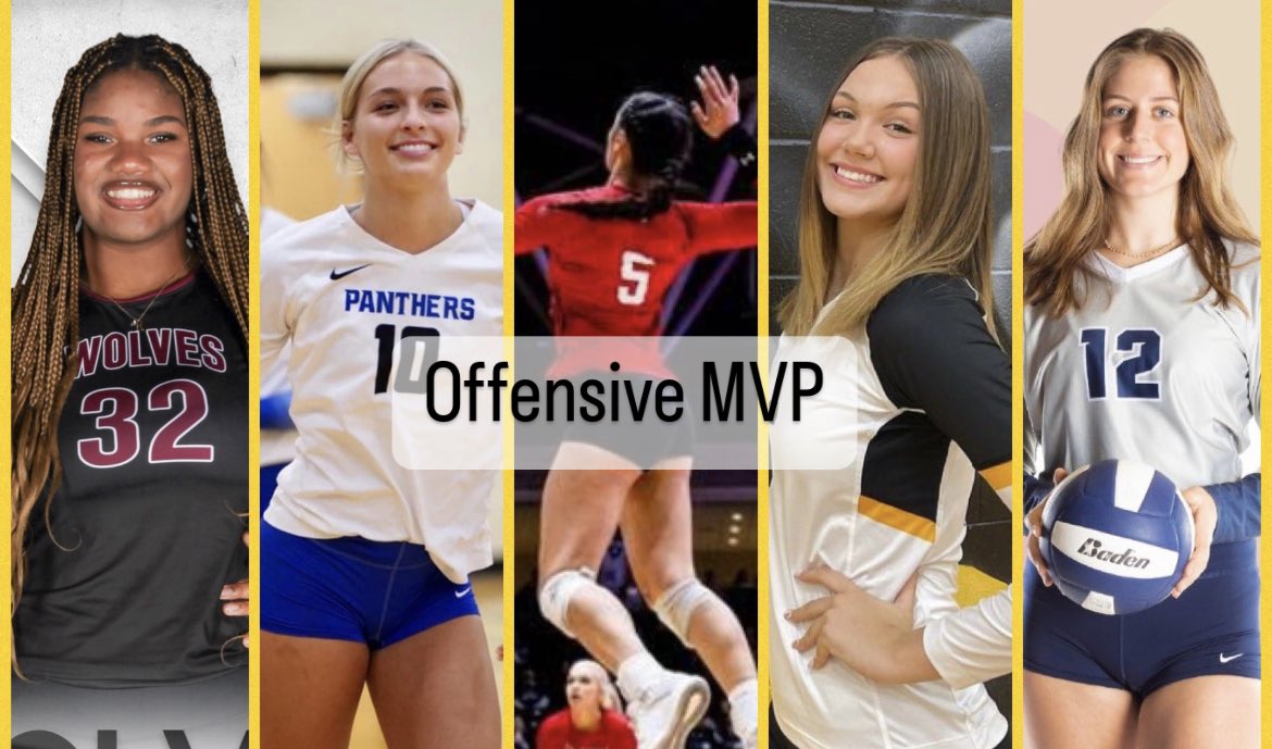 Brian Gosset (@gosset41) on Twitter photo The 2022 Star Telegram volleyball all area is coming out soon. Who will be the Offensive MVP?
Here are the 5 finalists ⬇️
<a href="/ReeseORob1/">Reese O. Robins</a> Timberview
<a href="/thekennab/">Kenna Buchanan</a> Midlothian
<a href="/DavisSuliane/">Suliane Davis</a> CHHS
<a href="/laineepyles11/">Lainee</a> Fossil Ridge
<a href="/Reagansharp22/">Reagan Sharp</a> Keller The 2022 Star Telegram volleyball all area is coming out soon. Who will be the Offensive MVP?
Here are the 5 finalists ⬇️
<a href="/ReeseORob1/">Reese O. Robins</a> Timberview
<a href="/thekennab/">Kenna Buchanan</a> Midlothian
<a href="/DavisSuliane/">Suliane Davis</a> CHHS
<a href="/laineepyles11/">Lainee</a> Fossil Ridge
<a href="/Reagansharp22/">Reagan Sharp</a> Keller