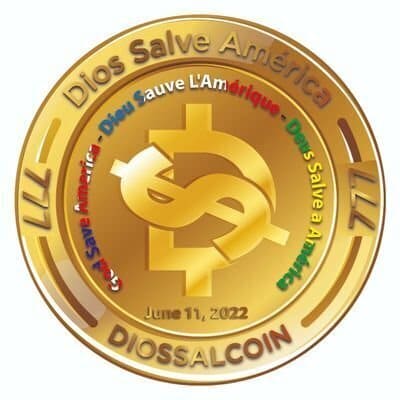 DIOSDIOSSALCOIN is Love, Hope, Faith, Peace, Development and Progress for America and the rest of the World. Search for DIOSSALCOIN at this address: 0xEb0FB670c93869a34f4b20777f7373F0fD60E8e4; buy and sell with absolute freedom.