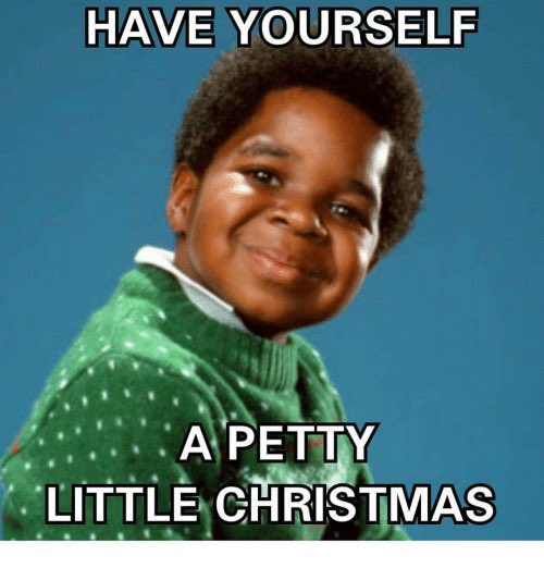PettyPostsCo's tweet photo. Who's ready for a very Petty Christmas? Santa and his lumps of coal could never out petty us. 😂

Get your petty holiday cards next week at https://t.co/0rRUoKZt9n! https://t.co/h7mNcL0WDS